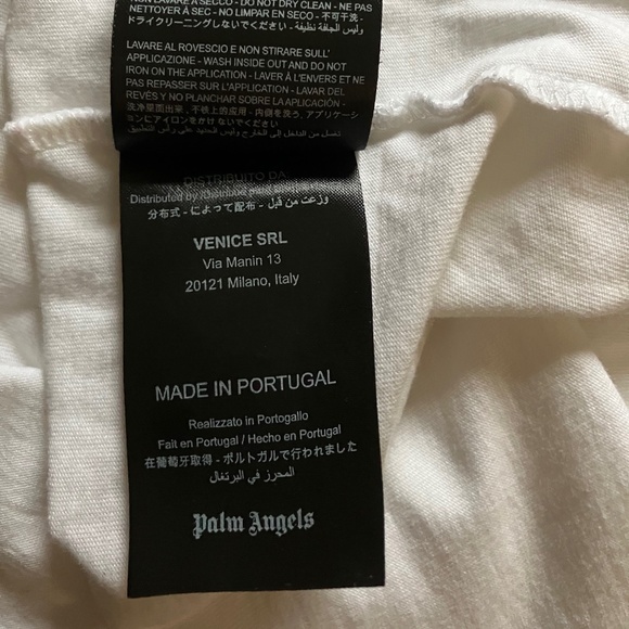 Palm Angels "Unicorns Do Exist" T-Shirt SS18 - Picture 7 of 9